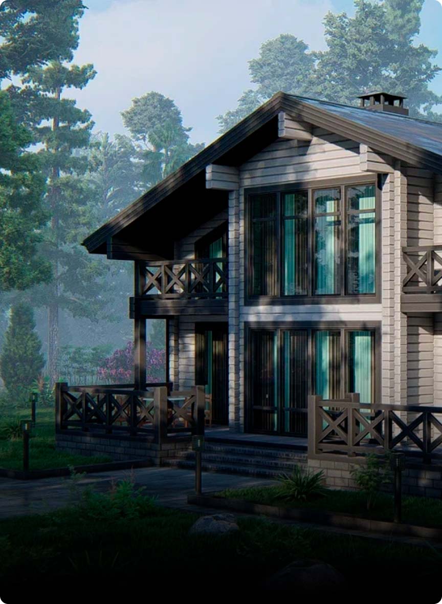 Проект дома «Флагман», 232 м²