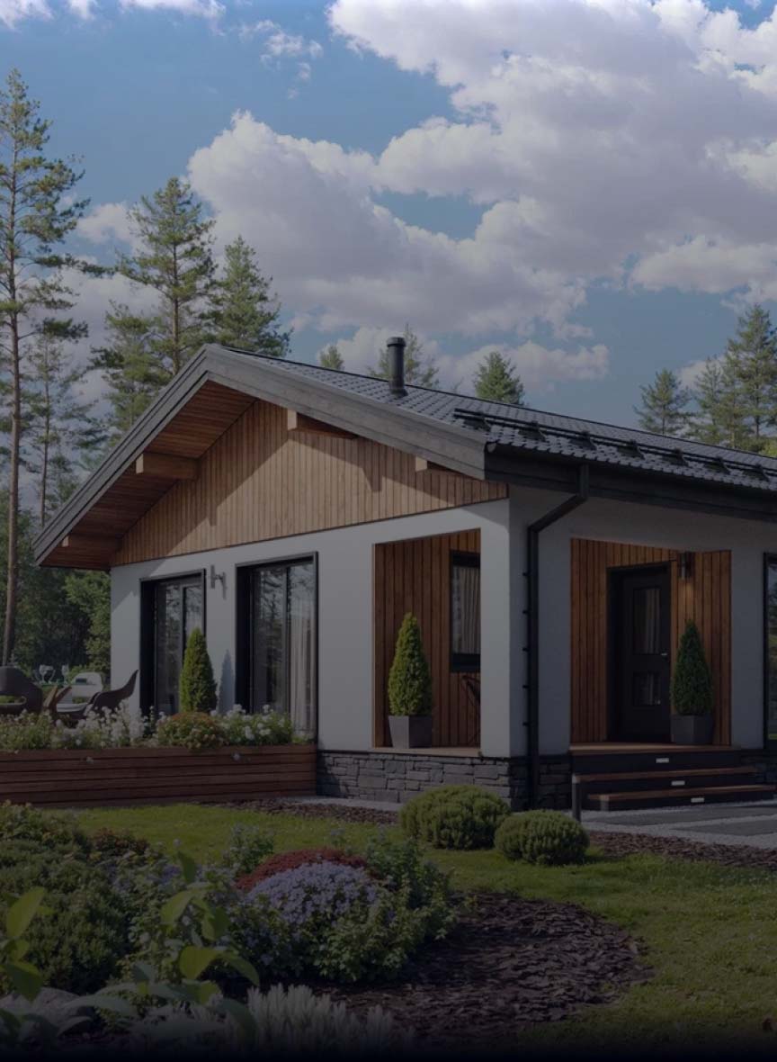 Проект дома «Будапешт S», 108 м²