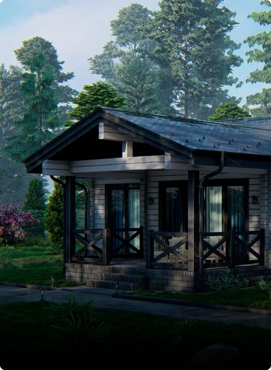 Проект дома «Грот», 145 м²
